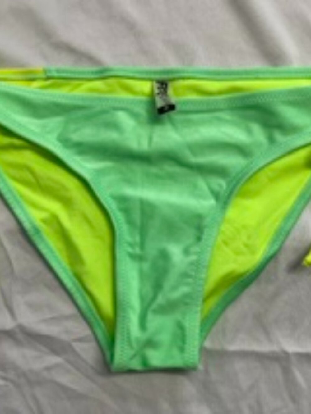 FOX Racing bright green and yellow biking bottoms | X-Large